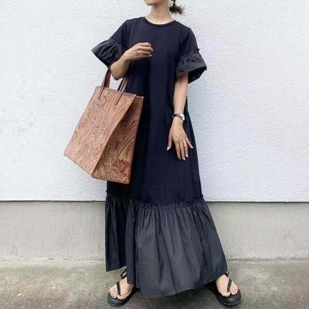 紙片人加長洋裝