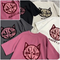 貓咪印花T恤